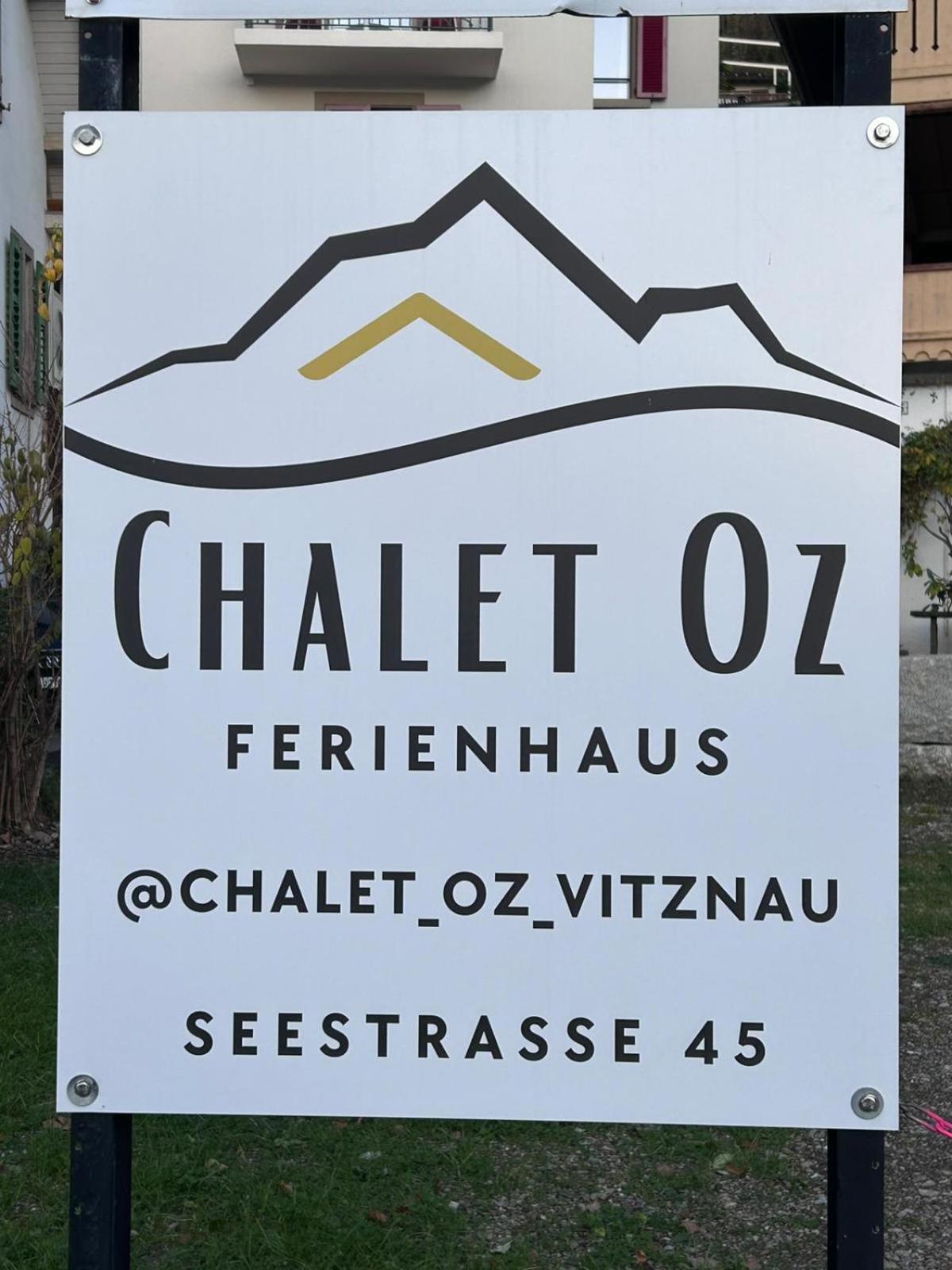 Chalet Oz Vitznau Esterno foto